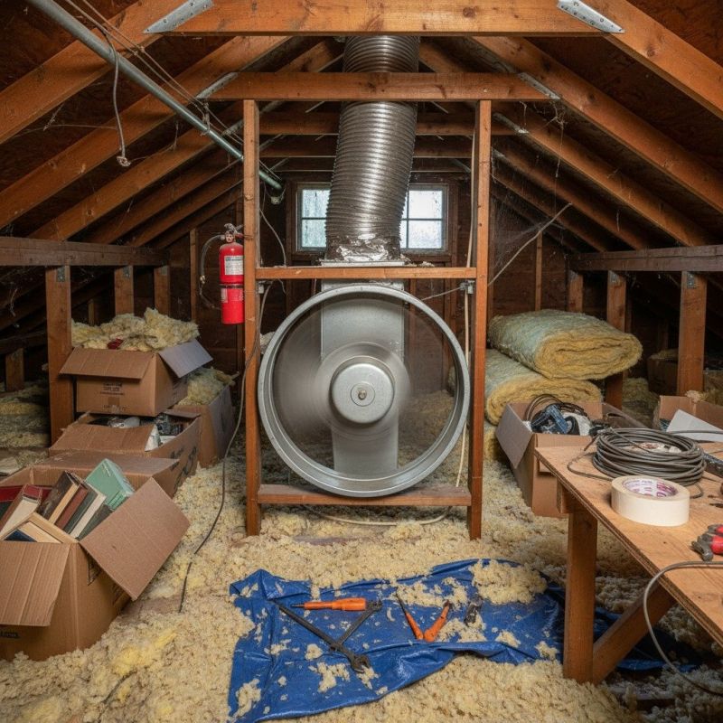 Attic Exhaust Fan Repair in Heber City, UT