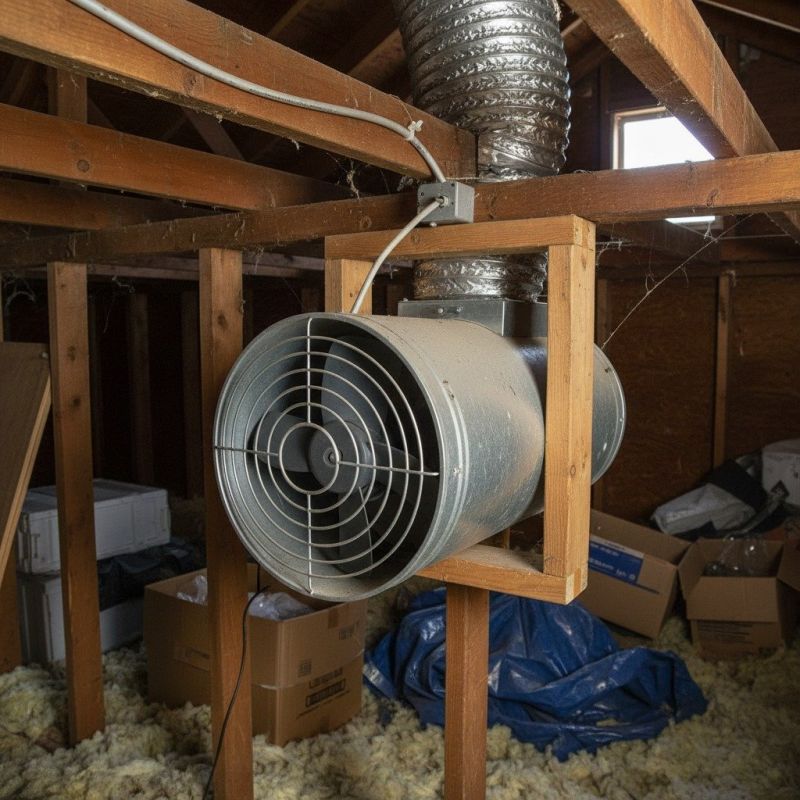 Attic Fan Installation in Orem, UT