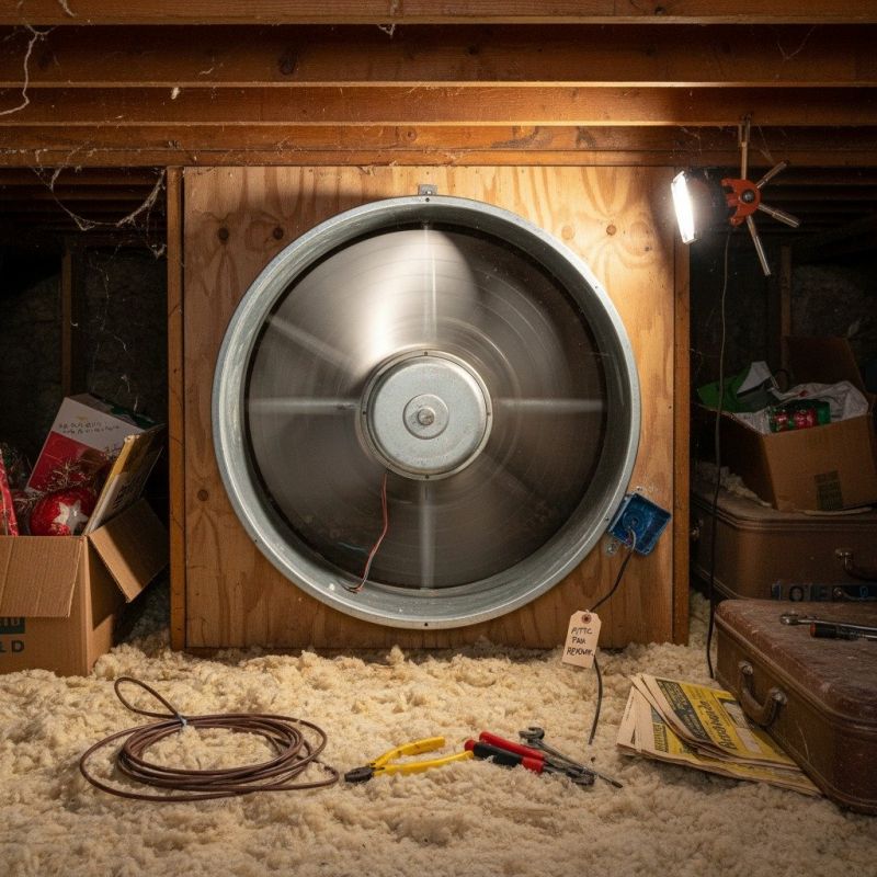 Roof Fan Repair in Alpharetta, GA