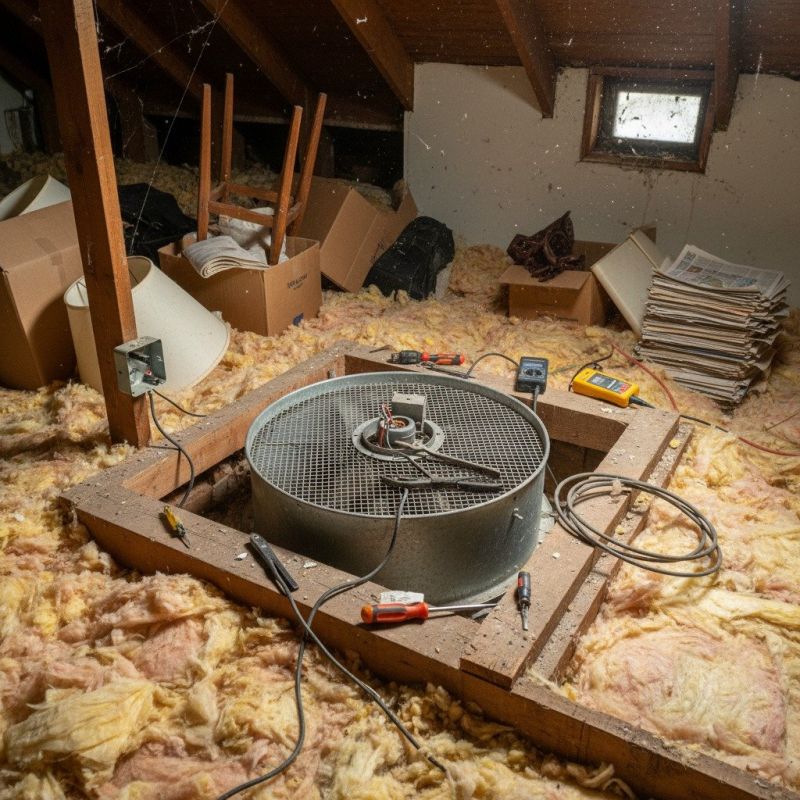 Attic Exhaust Fan Repair in Alpharetta, GA