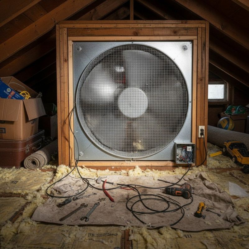 Attic Fan Repair in Provo, UT
