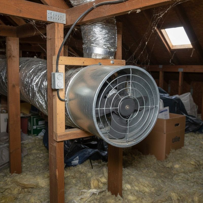 Attic Fan Replacement in Provo, UT