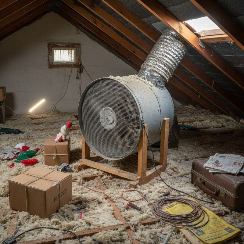 Attic Fan Servicing in Orem, UT