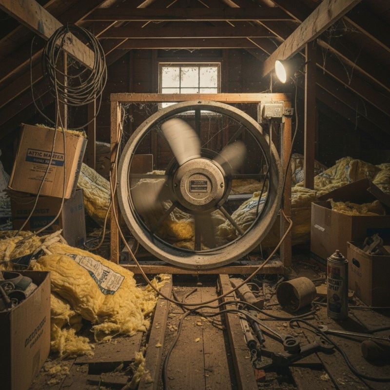 Attic Fan Servicing in Orem, UT