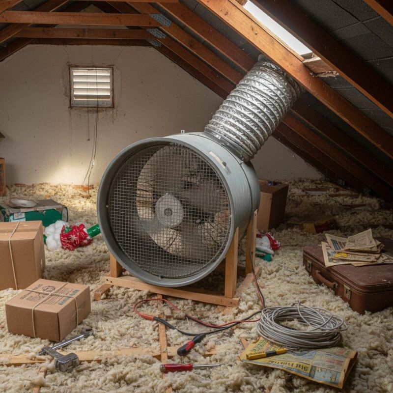 Attic Fan Servicing in Provo, UT