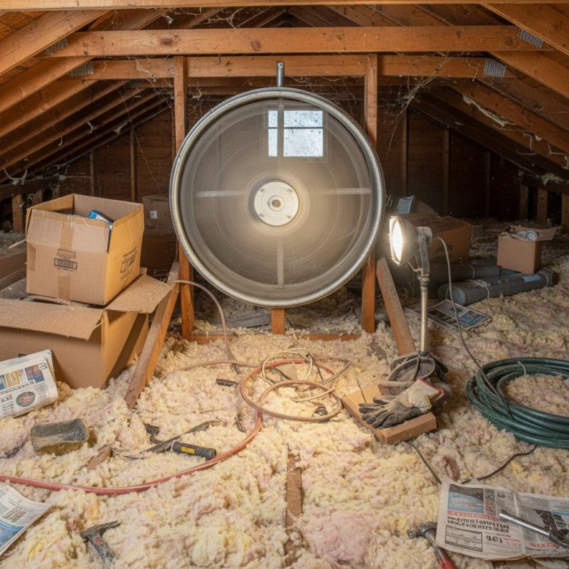 Attic Fan Servicing in Provo, UT