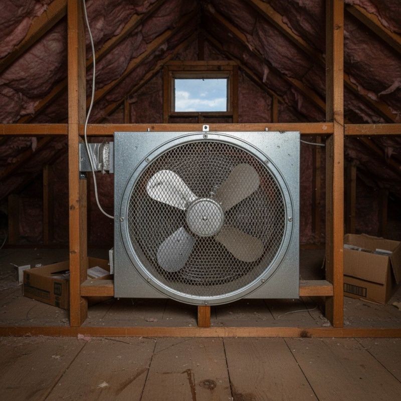 Attic Turbine Installation in Alpharetta, GA