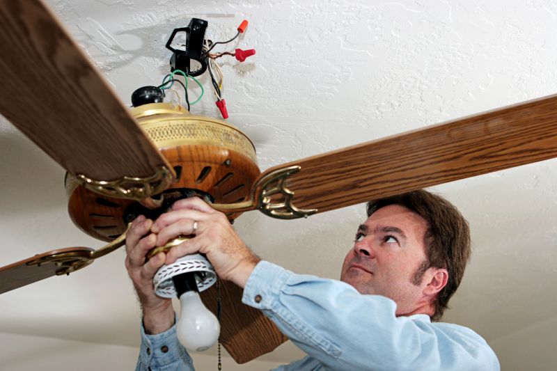 Ceiling Fan Installation in Olathe, KS