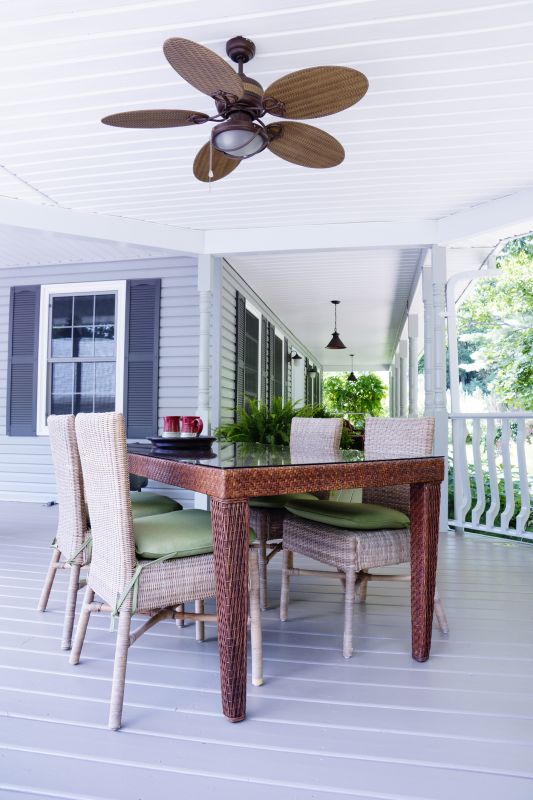 Gazebo Fan Installation in Overland Park, KS