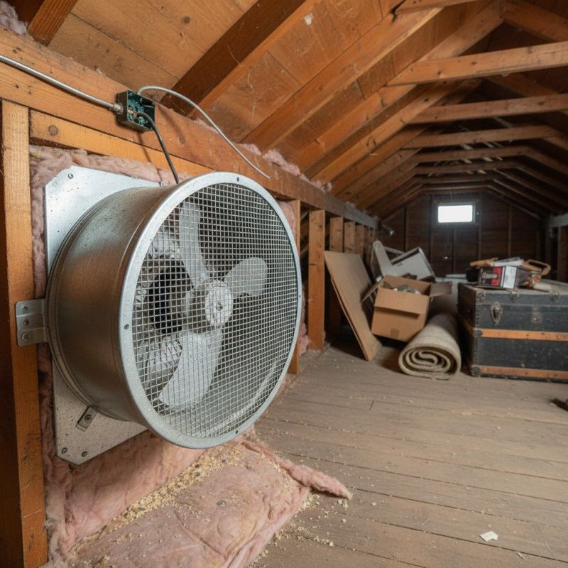 Roof Fan Installation in Alpharetta, GA